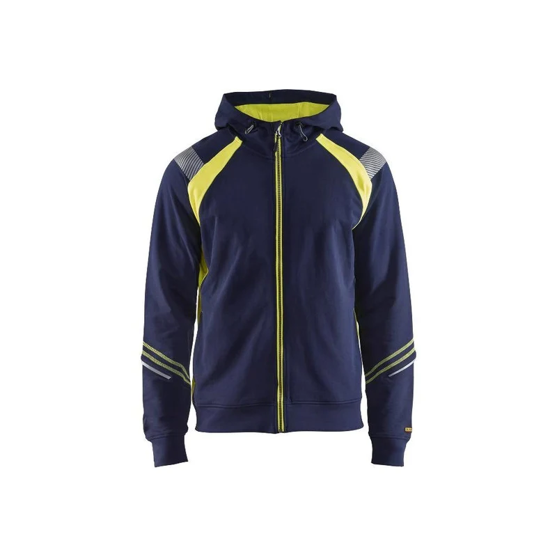 Blaklader Hooded sweatshirt hele rits Visible 3433-1158