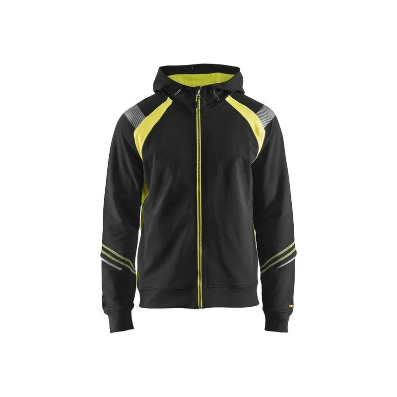 Blaklader Hooded sweatshirt hele rits Visible 3433-1158