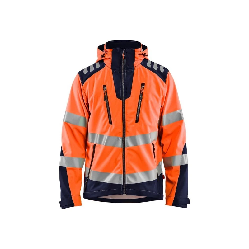 Blaklader Softshell jack High Vis 4491-2513
