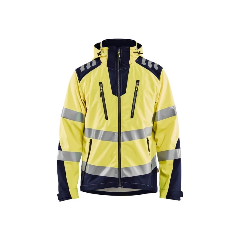 Blaklader Softshell jack High Vis 4491-2513