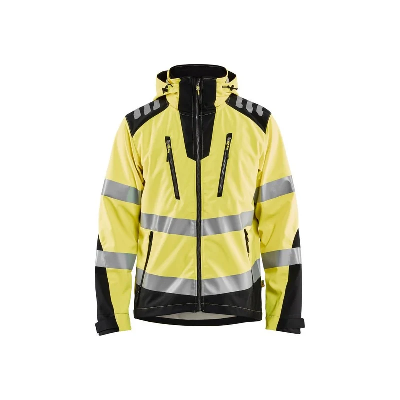 Blaklader Softshell jack High Vis 4491-2513