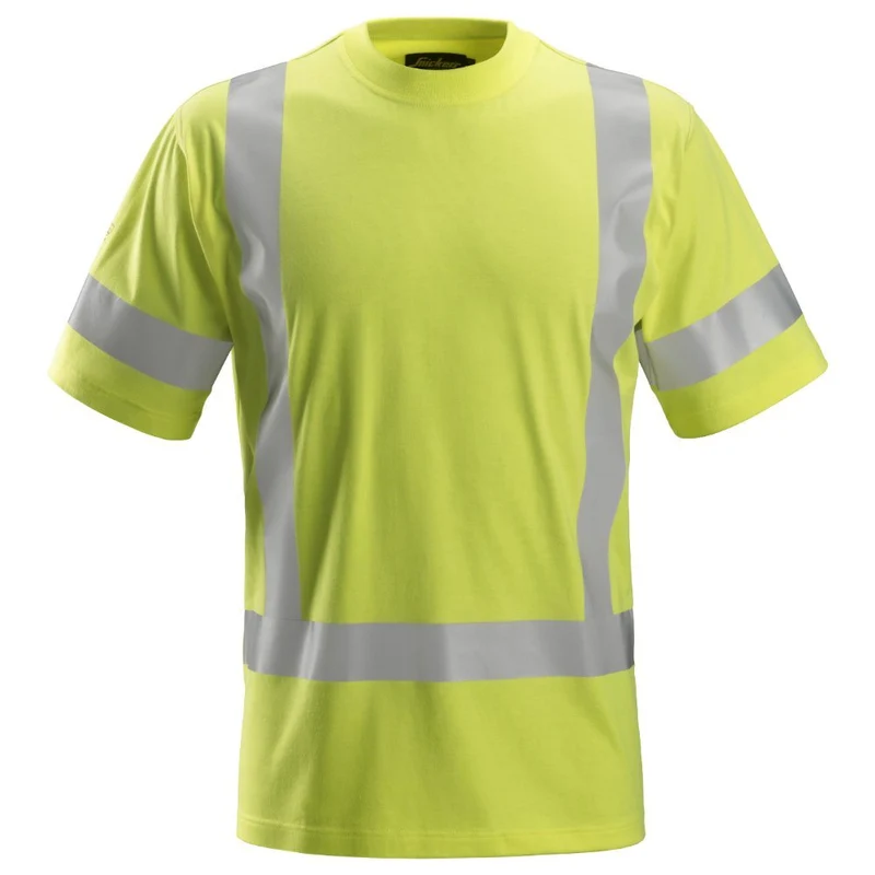 Snickers ProtecWork T-shirt Korte Mouwen High-Vis KL3 2562