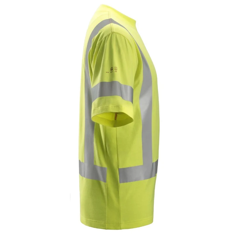 Snickers ProtecWork T-shirt Korte Mouwen High-Vis KL3 2562