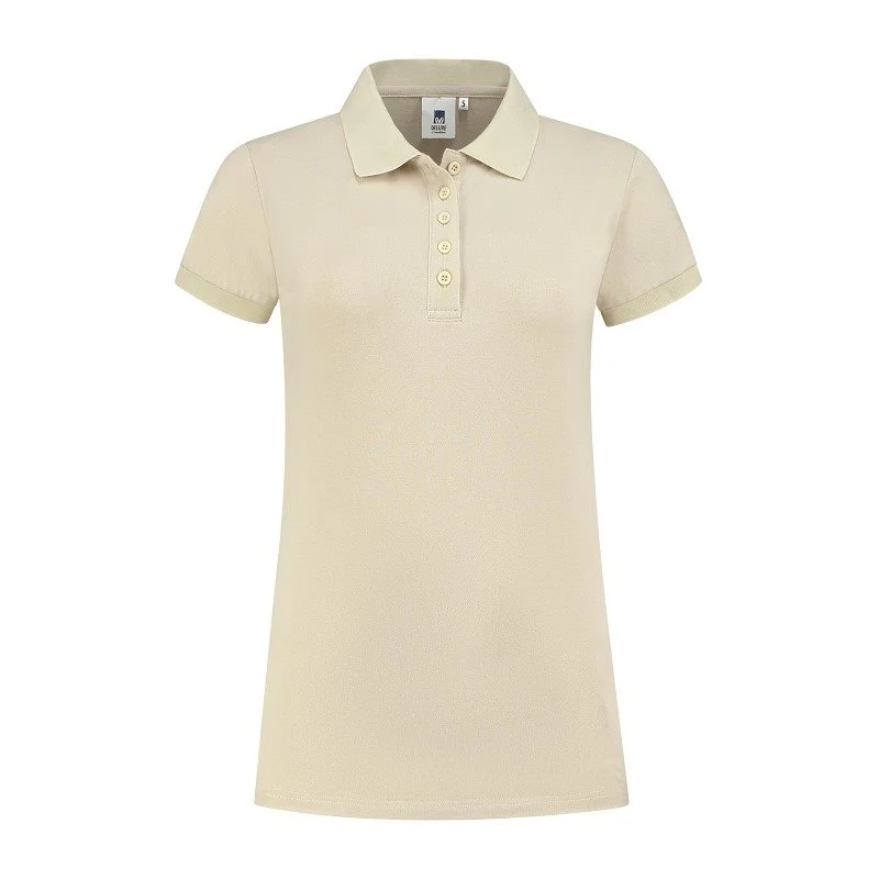 Lemon & Soda 5-Knoop polo Korte mouw Dames LEM3570