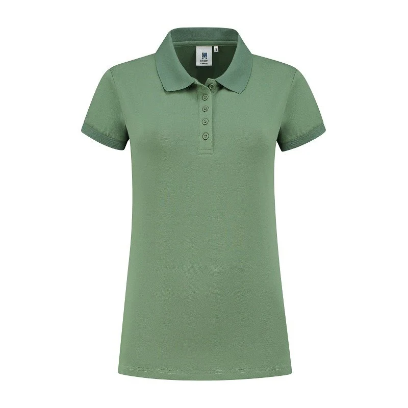 Lemon & Soda 5-Knoop polo Korte mouw Dames LEM3570