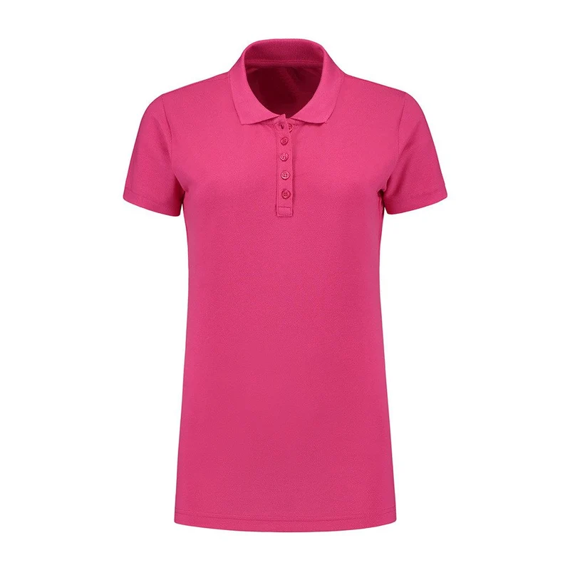 Lemon & Soda 5-Knoop polo Korte mouw Dames LEM3570