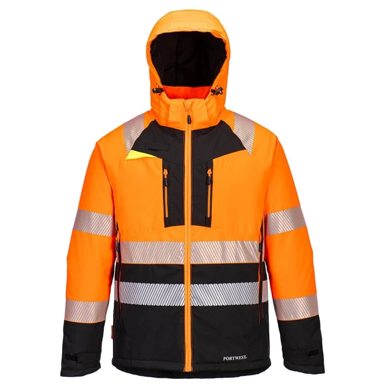 Portwest DX4 Hi-Vis Class 2 Winter Jacket DX430