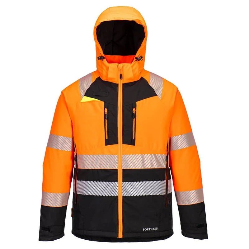 Portwest DX4 Hi-Vis Class 2 Winter Jacket DX430