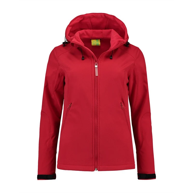 Lemon & Soda Jas Capuchon Softshell Dames LEM3627