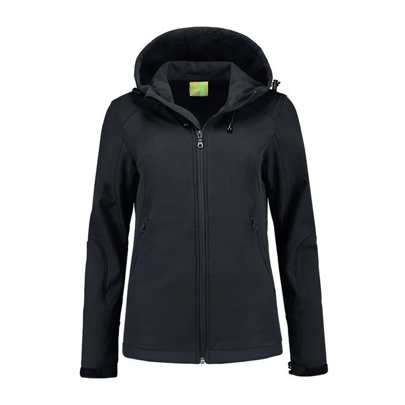 Lemon & Soda Jas Capuchon Softshell Dames LEM3627