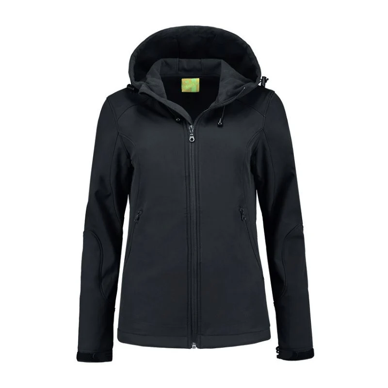 Lemon & Soda Jas Capuchon Softshell Dames LEM3627