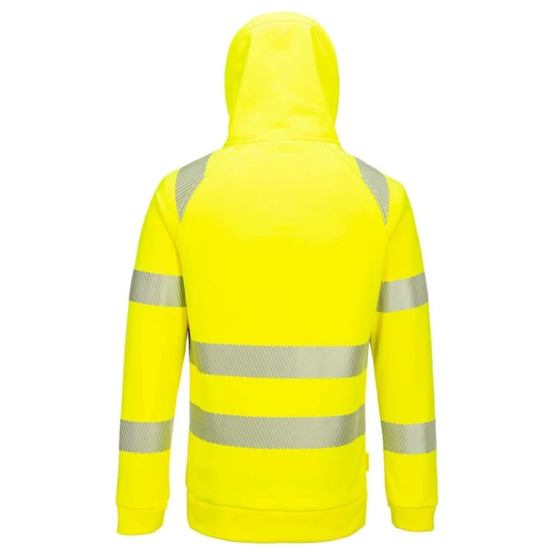 Portwest DX4 Hi-Vis 1/4 Zip Hoodie DX482
