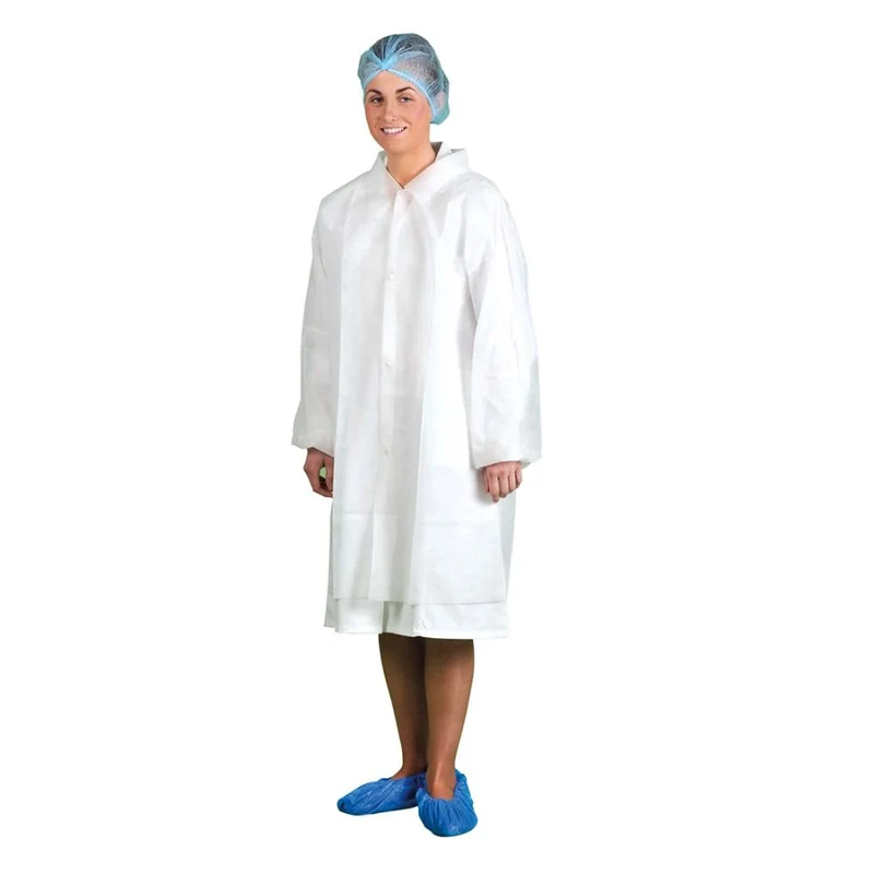 Portwest 200 stuks Polypropyleen Wegwerp Bezoekersjas D118