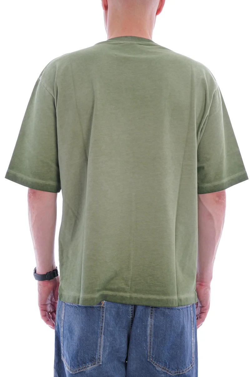 T-Shirt aus schwerer Baumwolle Grün