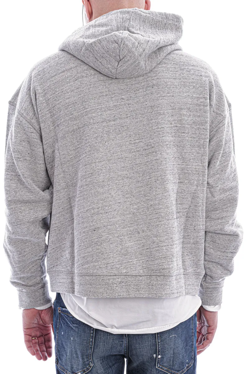 Sweatjacke mit Logo Grau