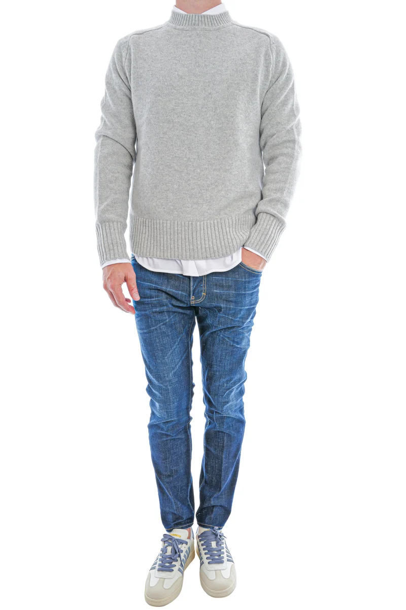Kaschmirpullover 'Junna' Hellgrau