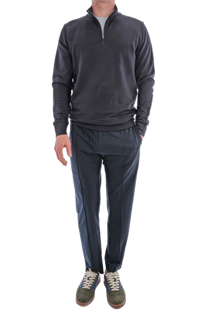 Troyer-Wollpullover 'Joar' Marine