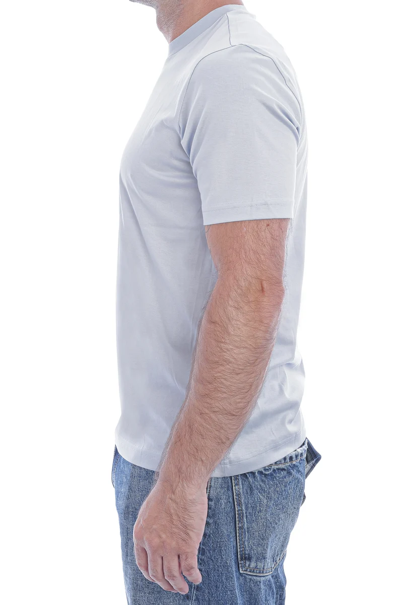 T-Shirt 'Eli Super 60' Hellblau
