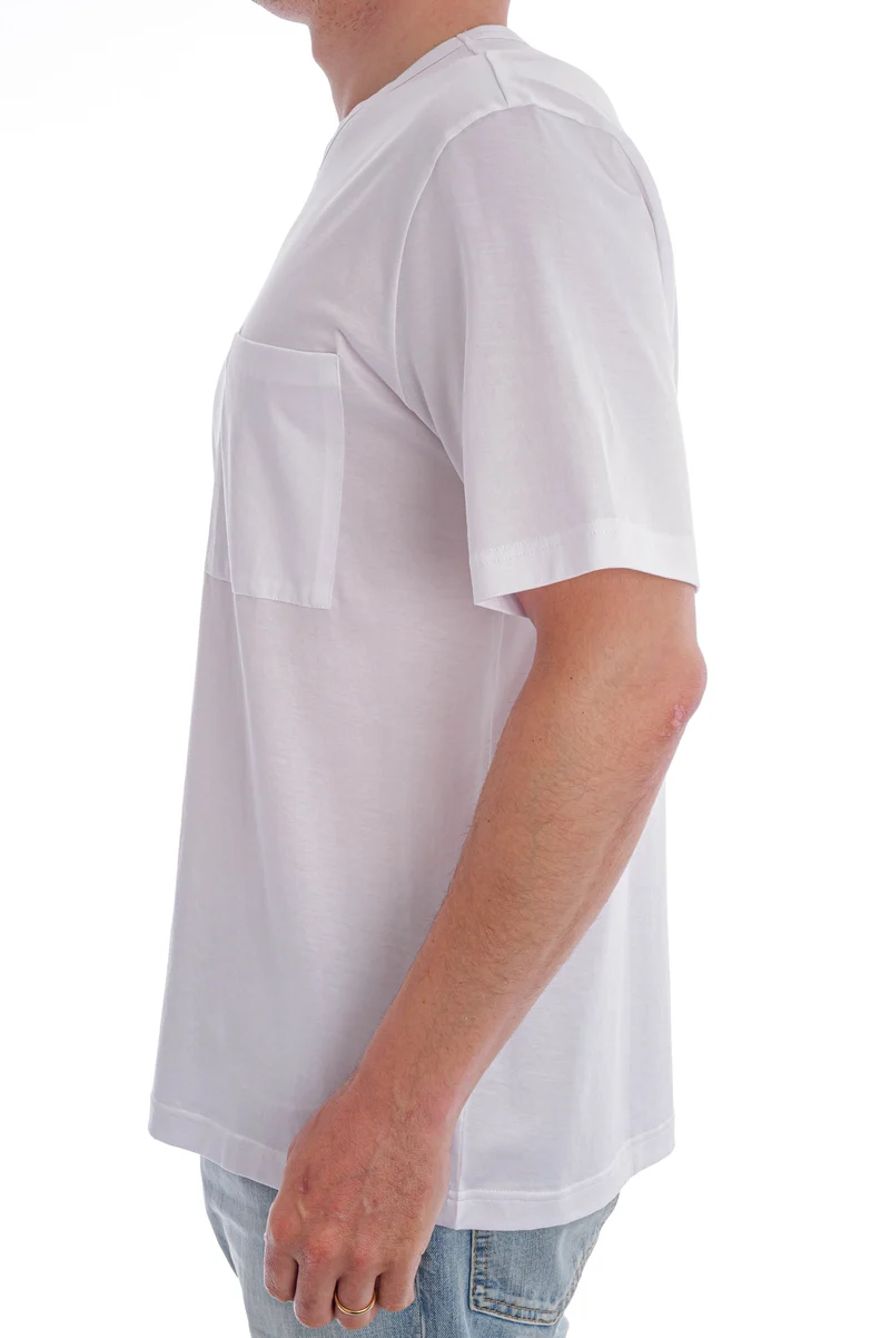 T-Shirt 'Eneas Boxy Super 60' Weiß