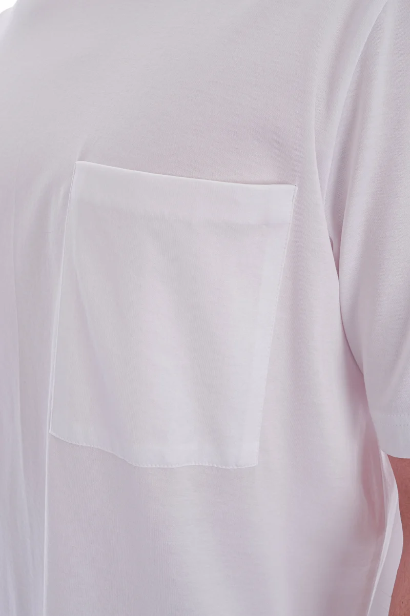 T-Shirt 'Eneas Boxy Super 60' Weiß