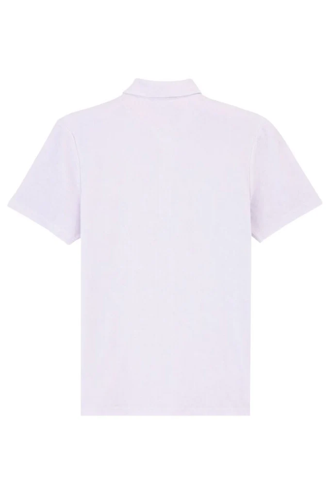 Frottee-Poloshirt 'Phoenix' Weiß