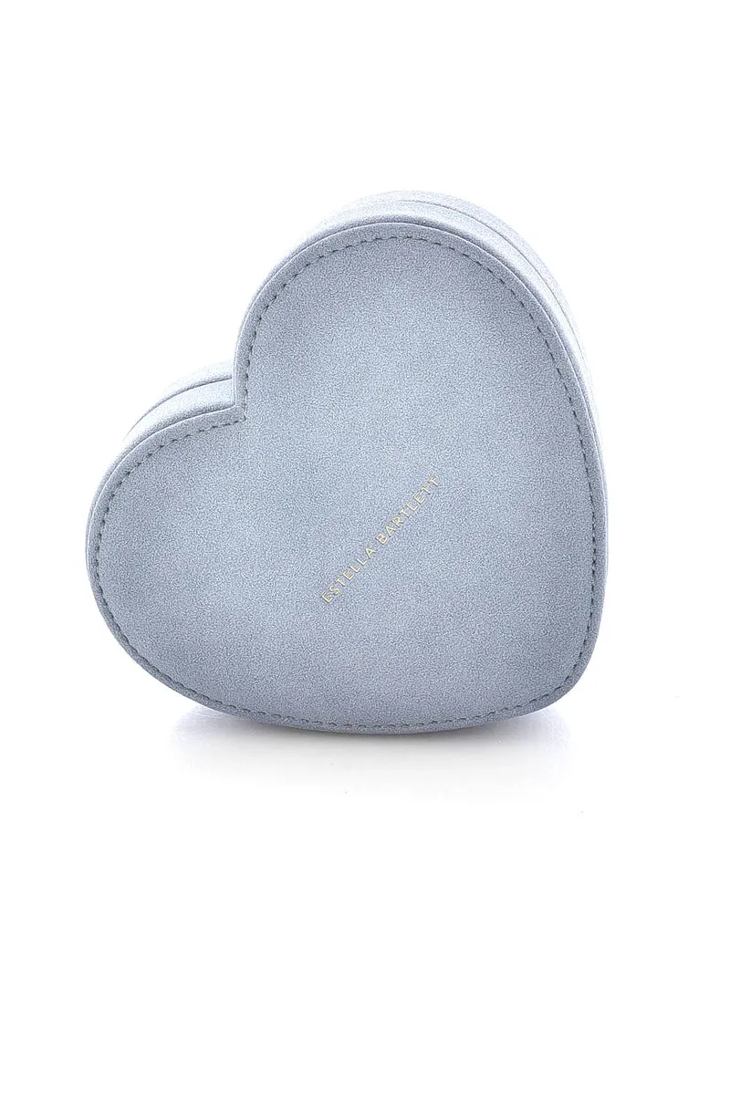 Schmuckbox Mini-Herz Puderblau