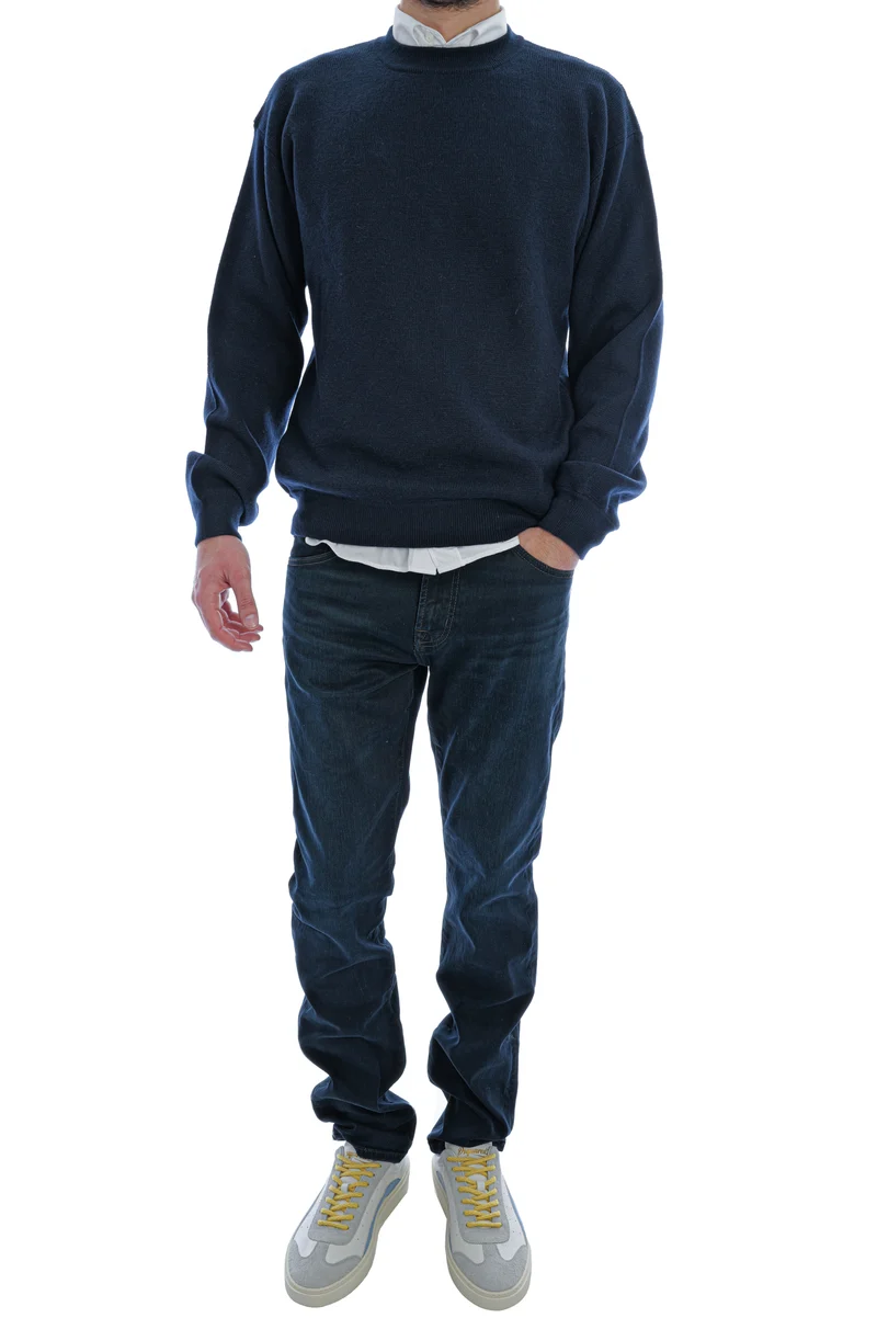 Kaschmirpullover 'Charlie Milano' Navy