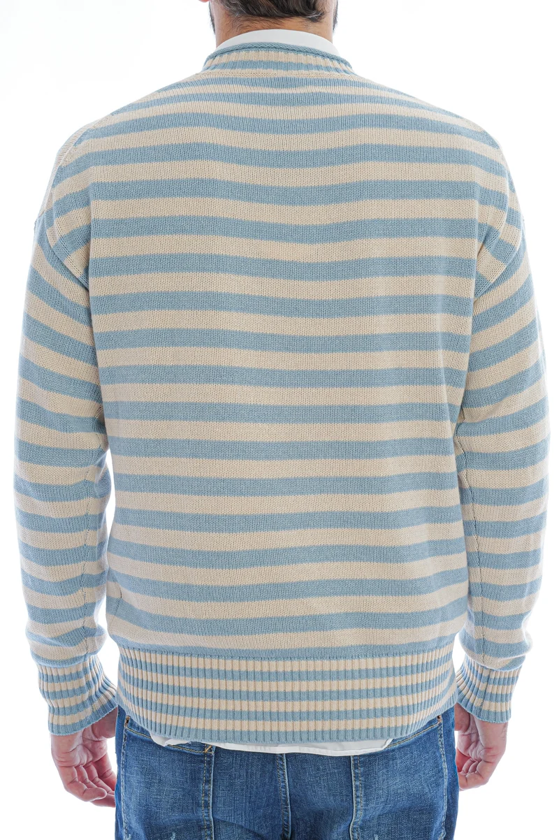 Pullover Glattstrick Gestreift