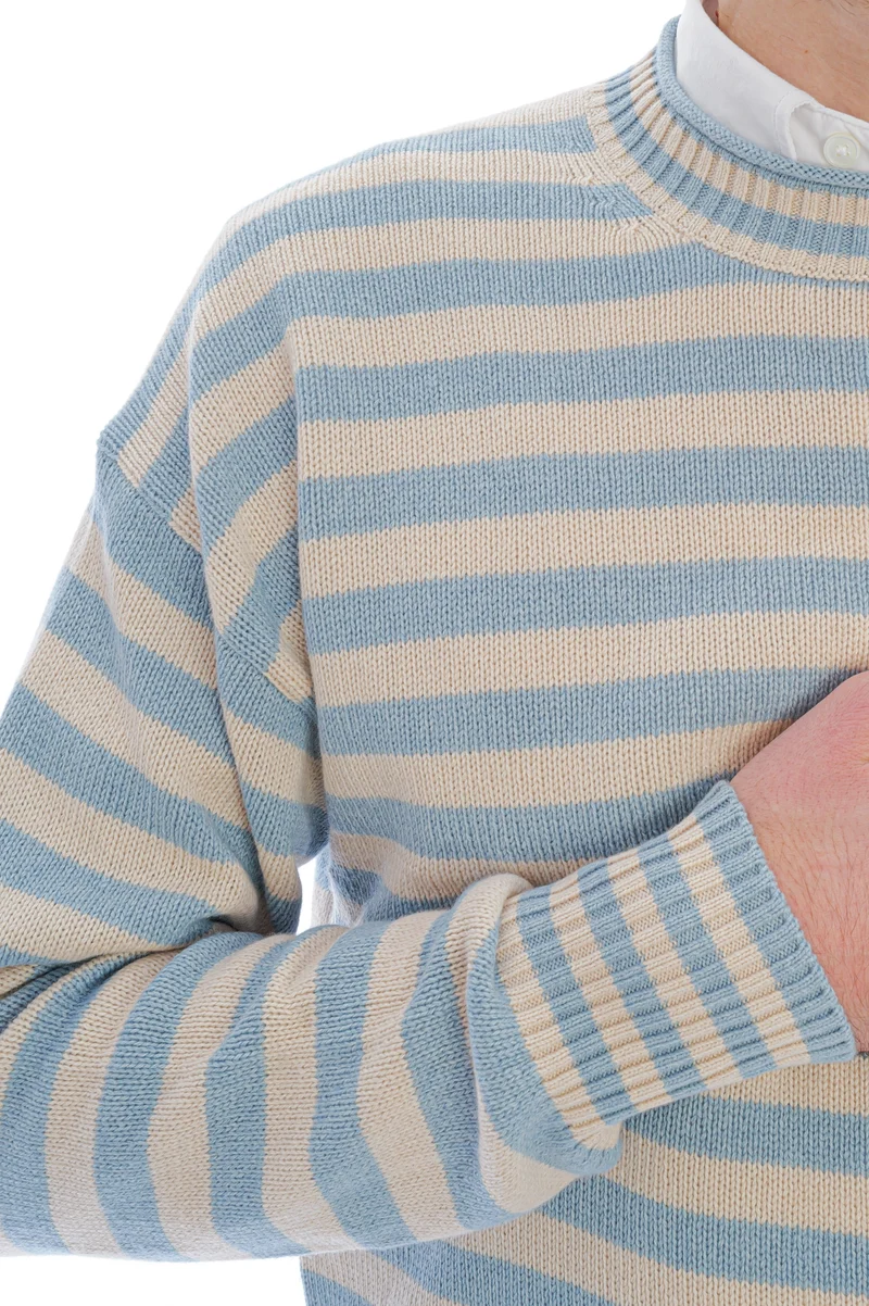 Pullover Glattstrick Gestreift