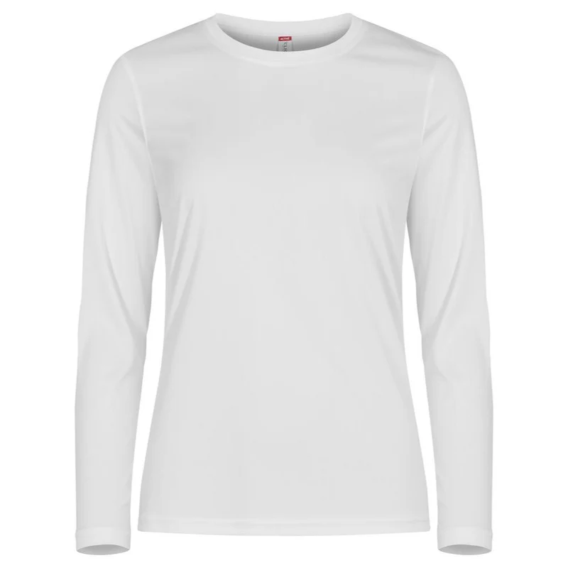 Clique Basic Active-T Lange Mouwen Dames 029041