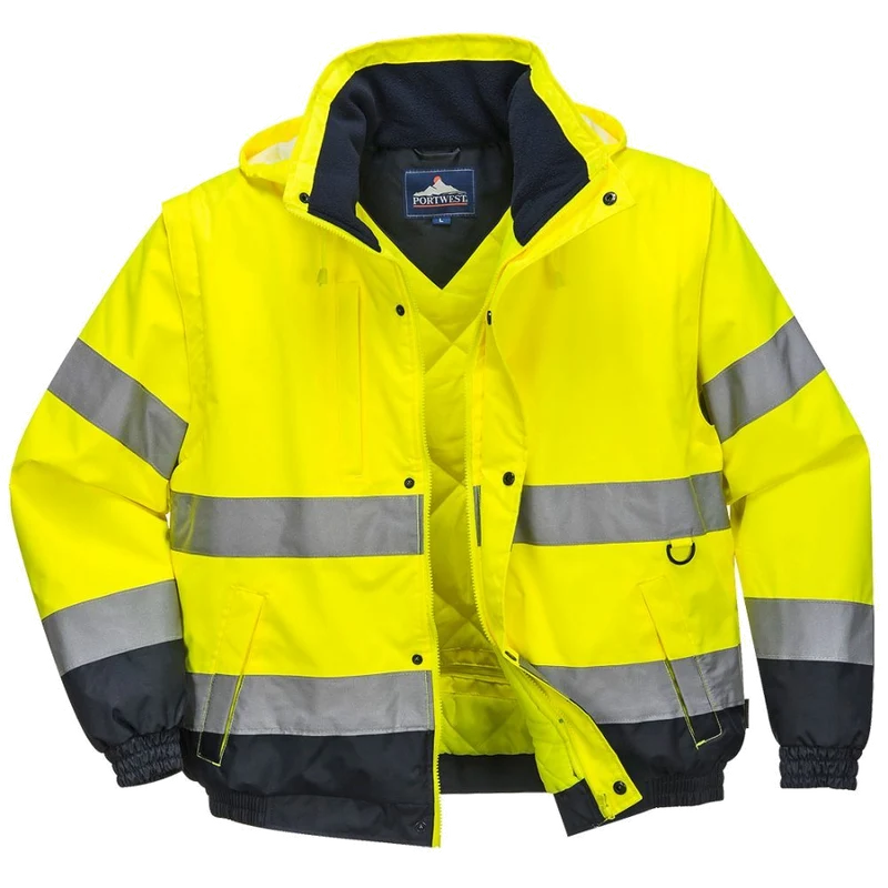 Portwest Hi-Vis 2-in-1 Bomberjack CL.3 C468