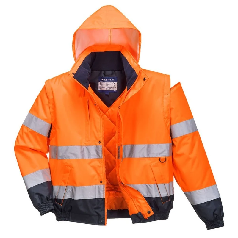 Portwest Hi-Vis 2-in-1 Bomberjack CL.3 C468