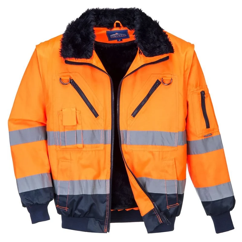 Portwest Hi-Vis 3-in-1 Pilot Jacket CL.3 PJ50