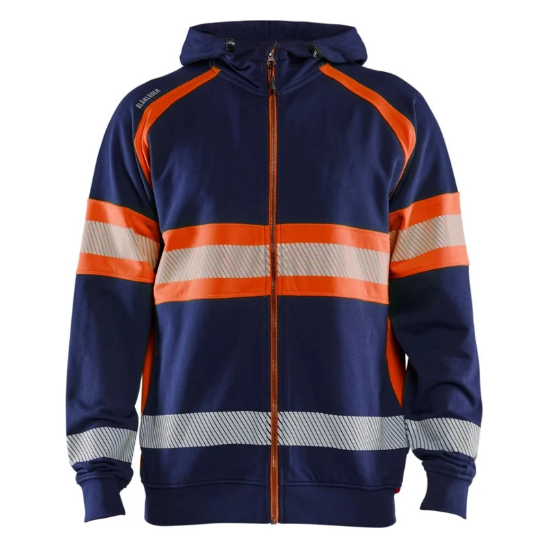 Blaklader High vis Hooded sweatshirt 3552-1158