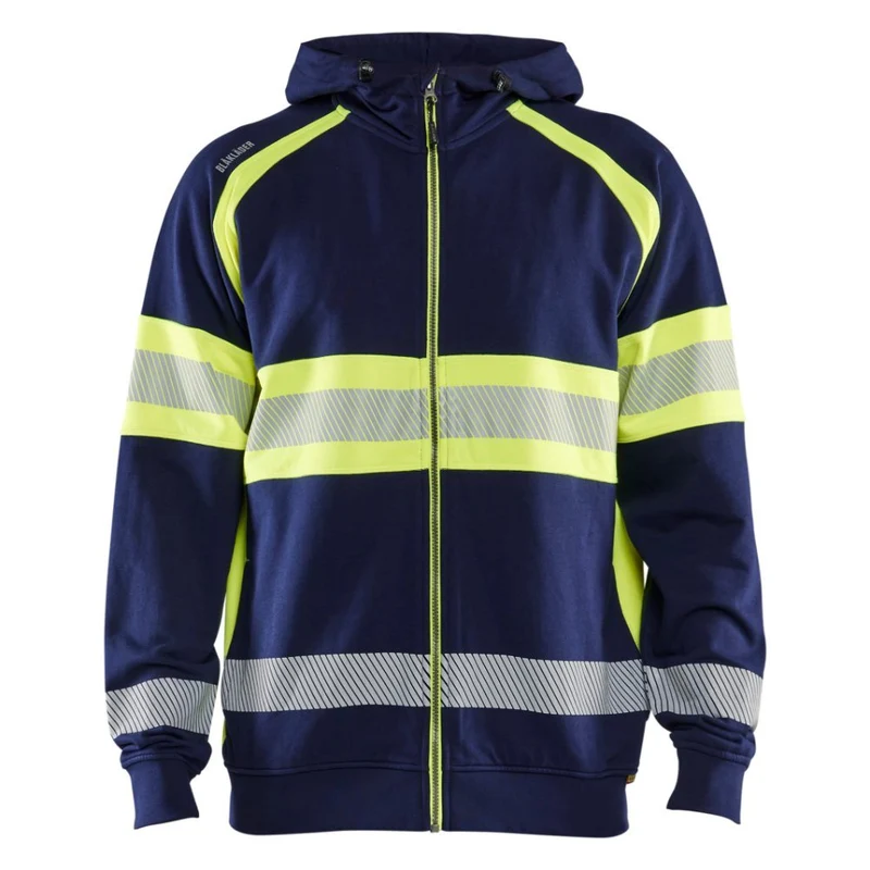 Blaklader High vis Hooded sweatshirt 3552-1158