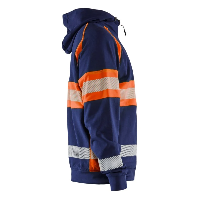 Blaklader High vis Hooded sweatshirt 3552-1158