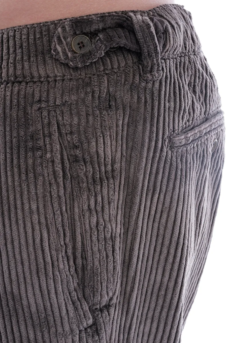 Cordhose Taupe