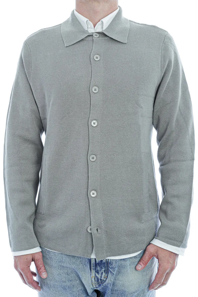 Strickjacke aus Seide und Kaschmir Porcini