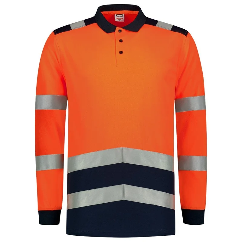 Tricorp Poloshirt High Vis Bicolor Lange Mouw 203008