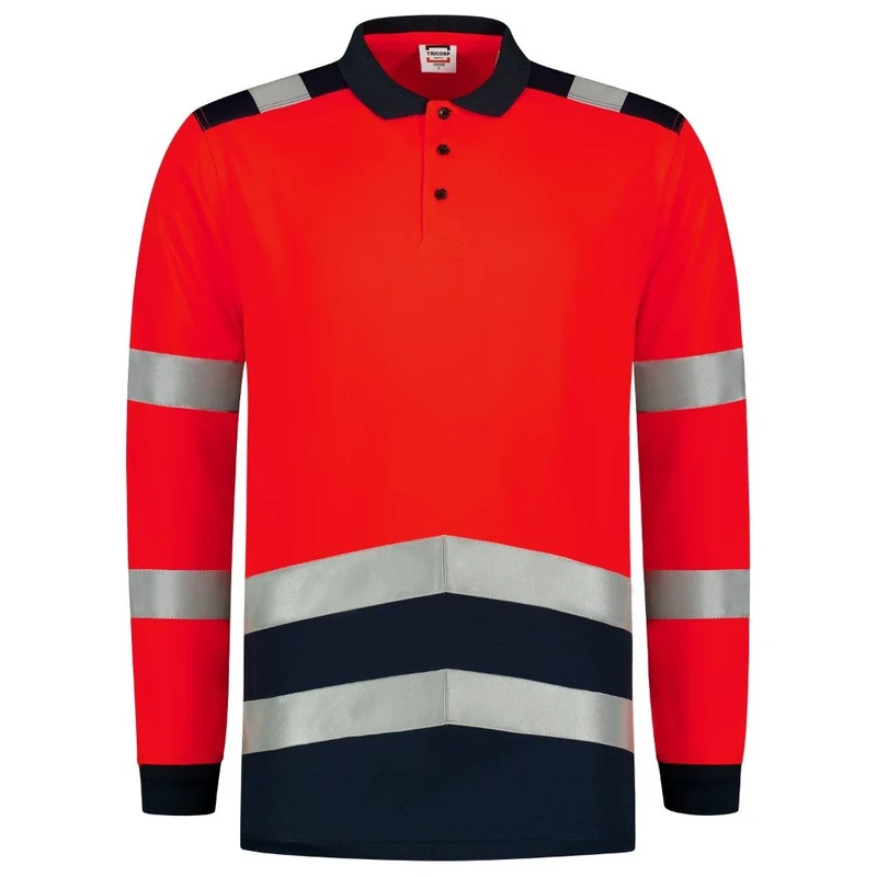 Tricorp Poloshirt High Vis Bicolor Lange Mouw 203008