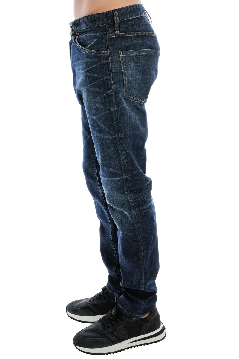 Jeans 'Teddy' Blau