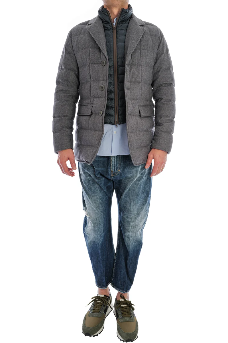 Jeans 'Be Cool Be Nice' Blau