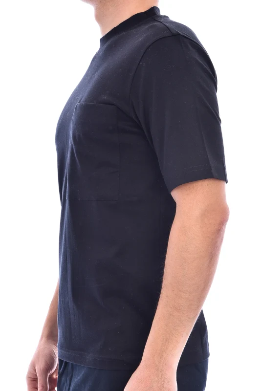 T-Shirt 'Eike' mit Brusttasche Marine