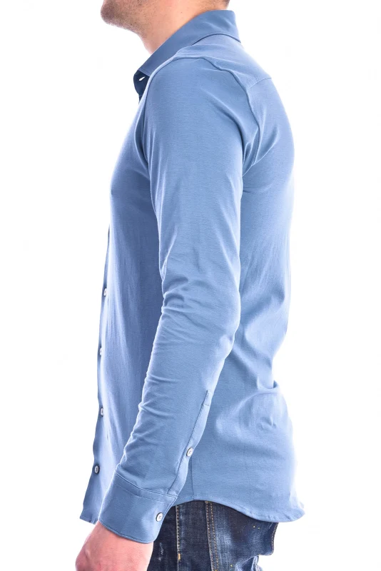 Jerseyhemd 'Otis Cla' Ozeanblau
