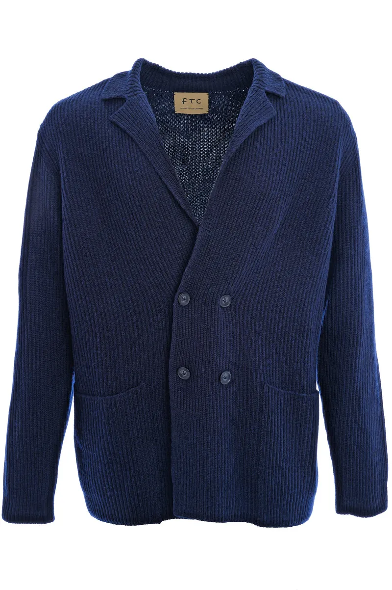 Strickblazer Midnight