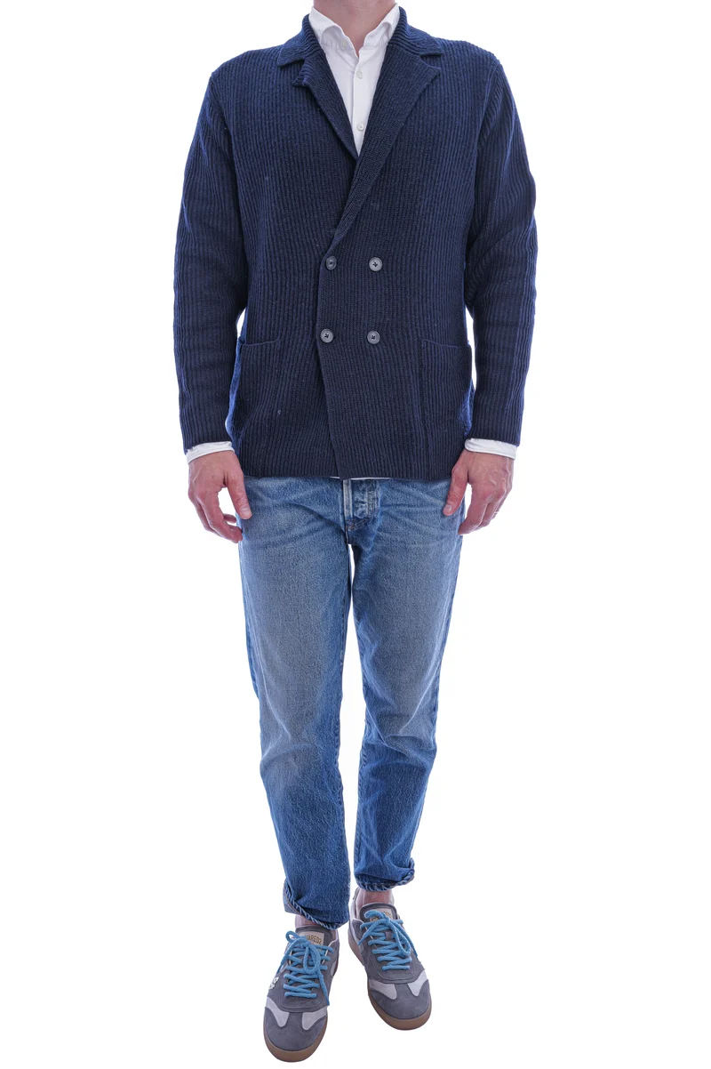 Strickblazer Midnight