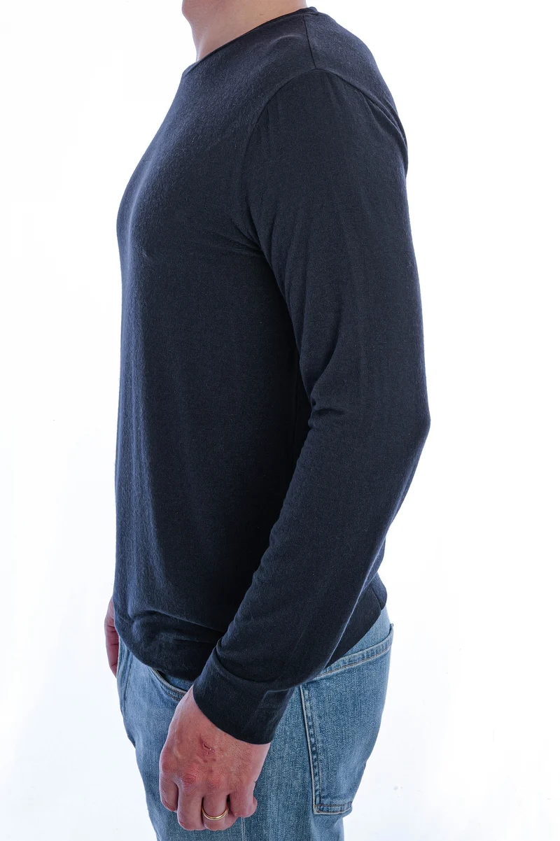 Langarmshirt 'Enno' Navy