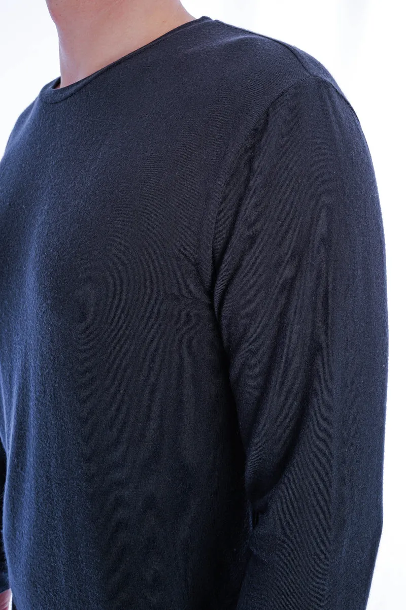Langarmshirt 'Enno' Navy