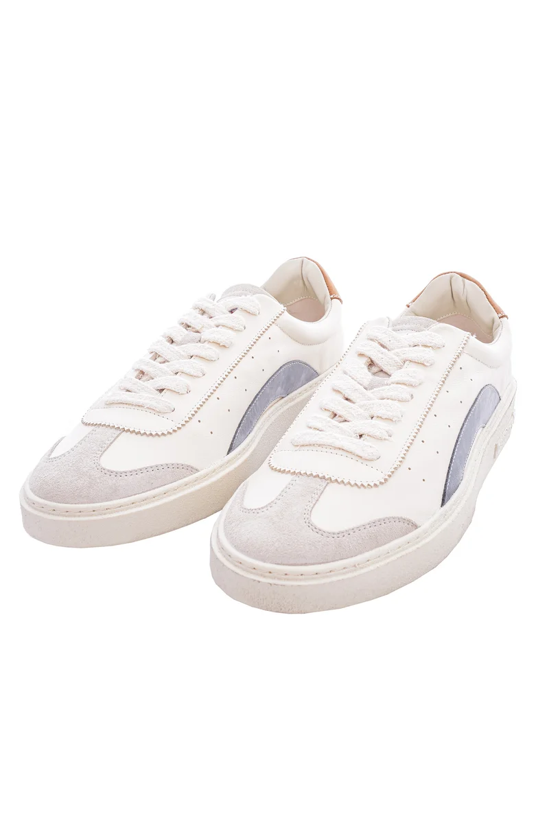 Sneaker 'Rider' Beige Blau