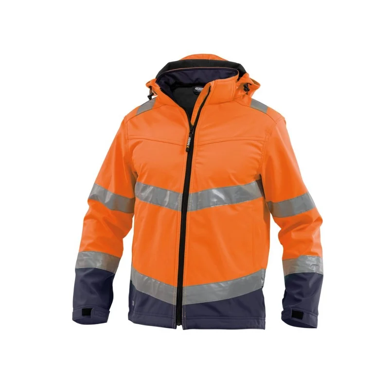 Dassy HiVis Malaga Hoge zichtbaarheids-softshell jas 300329